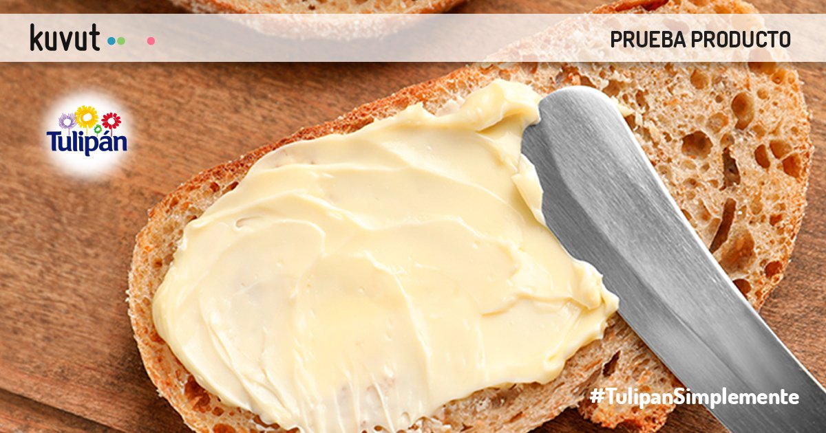 KuvutES's tweet photo. Últimos días para participar en #TulipanSimplemente 🤤: 

Descubre las diferencias entre la #margarina y la #mantequilla y prueba este nuevo producto vegano, sin gluten, sin lactosa y sin aceite de palma apuntándote en Kuvut: 

✍ https://t.co/WHPY1wZ6aZ ✍ https://t.co/o6W04OKCwj