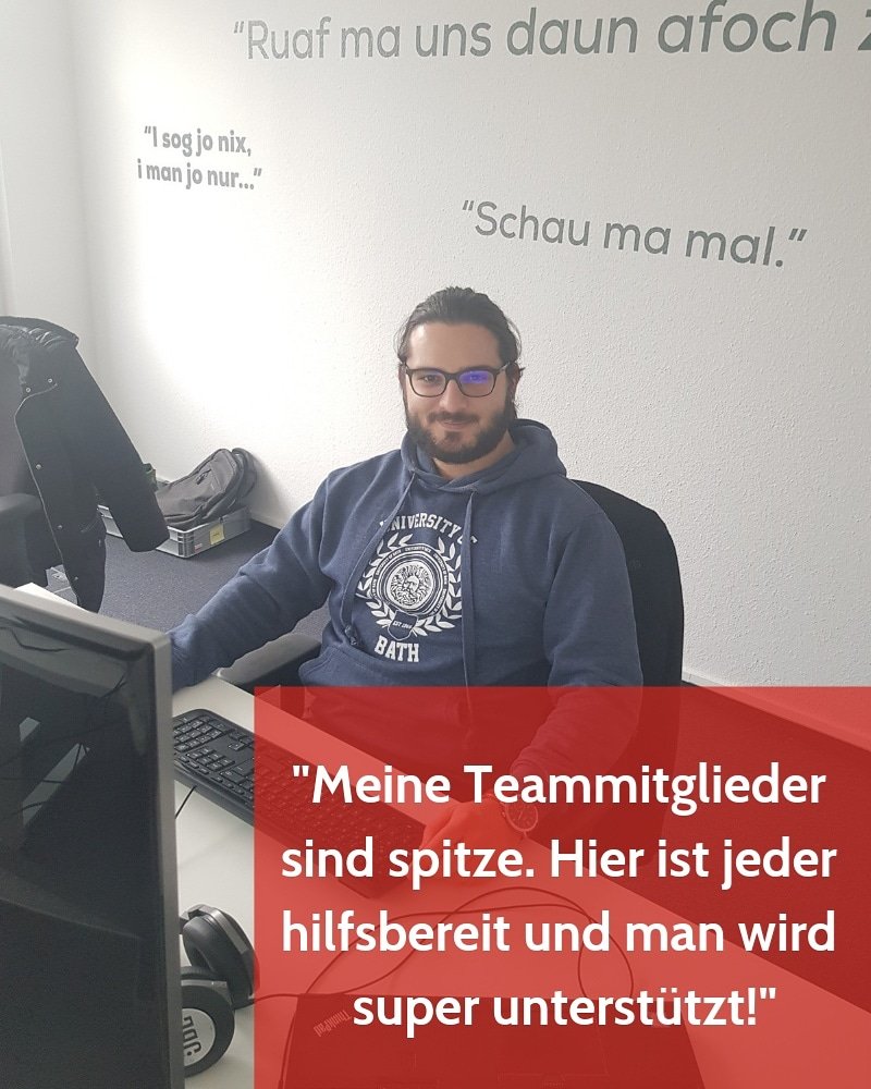 CatalystsDe's tweet photo. Wir haben Kristiyan, einem unserer Werkstudenten, einige Fragen zu seinen Erfahrungen bei #Catalysts und seinem damaligen Bewerbungsprozess gestellt. 
Das gesamte Interview findet ihr auf unserer Facebookseite. ;) https://t.co/Sm6VNRzyvo