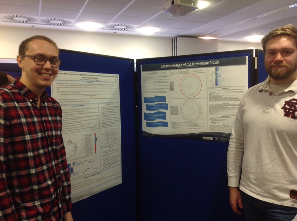DrGvanK's tweet photo. Today is the poster presentations by #biochemistry #genetics students @SwanseaMedicine @SwanseaUni discussing their research with peers and staff #actualfun #notasnervous #icandothis! https://t.co/d4YIAOafdr