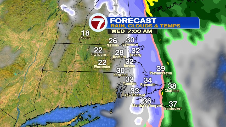 Snow & Rain On The Way - Boston News, Weather, Sports | WHDH 7News