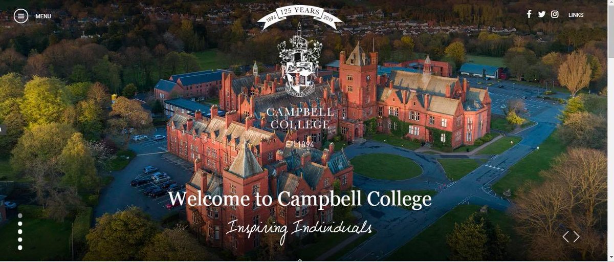As we start our 125th Anniversary year we are delighted to unveil our new look website. The new site is much more visual and really presents the College in glorious technicolour! We hope you like it!
CampbellCollege.co.uk
