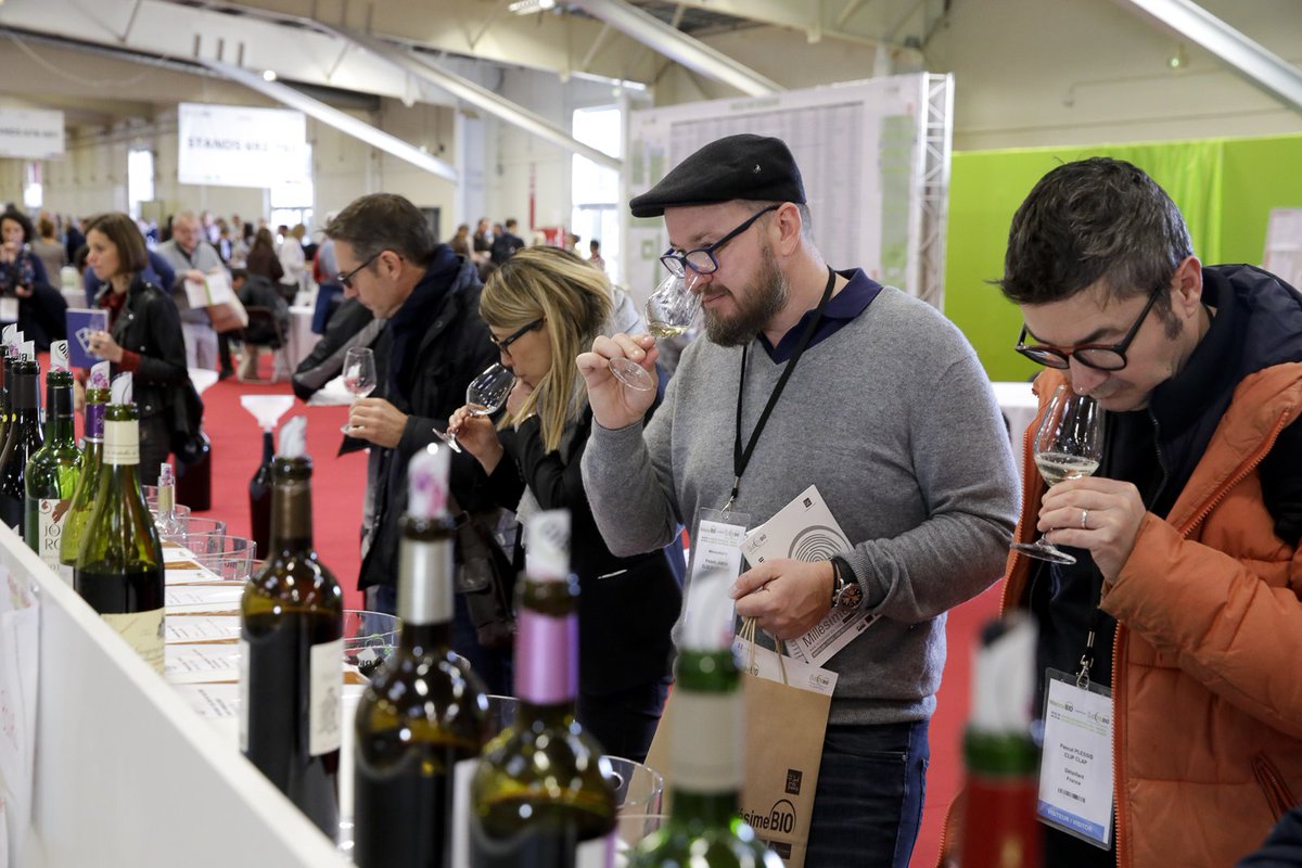 Premières tendances : fréquentation en hausse du salon #MillesimeBio2019 avec près de 20 % de visiteurs en plus sur la première journée par rapport aux éditions précédentes :-)