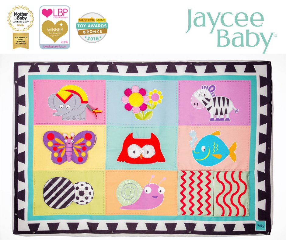 jayceebabyplay's tweet image. Get 10% off with code '2019' at checkout! The Baby side of the award winning Perfectly Padded Baby Playmat has so many interactive features for your baby to explore! #perfectfornewborns #interactivefeatures #5cmthicksoftpadding #doublesided