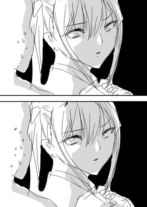 彼女の機嫌が悪いの図 