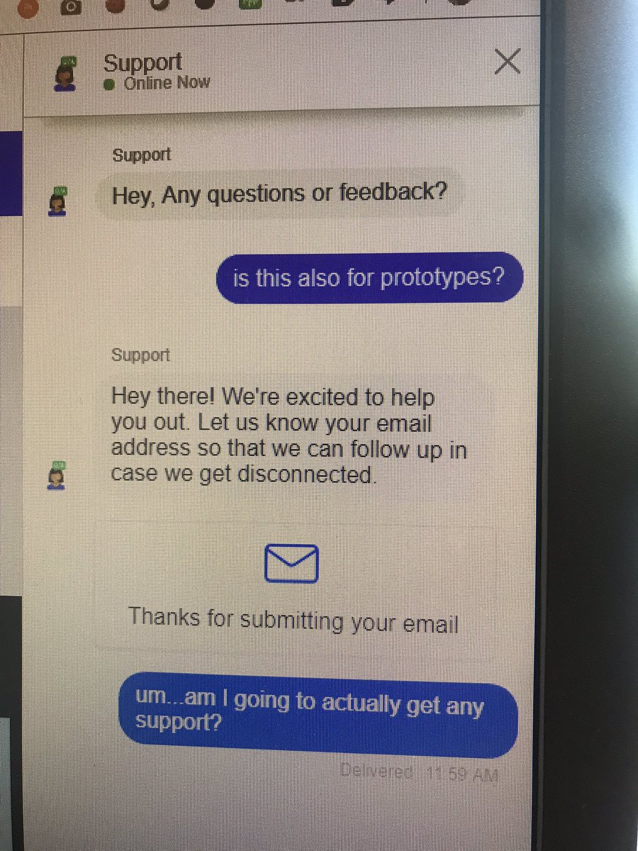 AKdharap's tweet image. @Drift ...what kind of &quot;support chat&quot; is this? Feels like a scam to get my email #chatbotfail