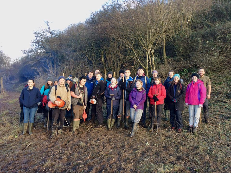 Thank you to everyone who came along to Sunday’s volunteer day with #NorthWalesWildlifeTrust at Cors Goch. 🌱It was an amazing day with an amazing amount of work completed by you incredible bunch.
Here’s to the next one in February (at Mariandyrys)! #conservation #bangoruni