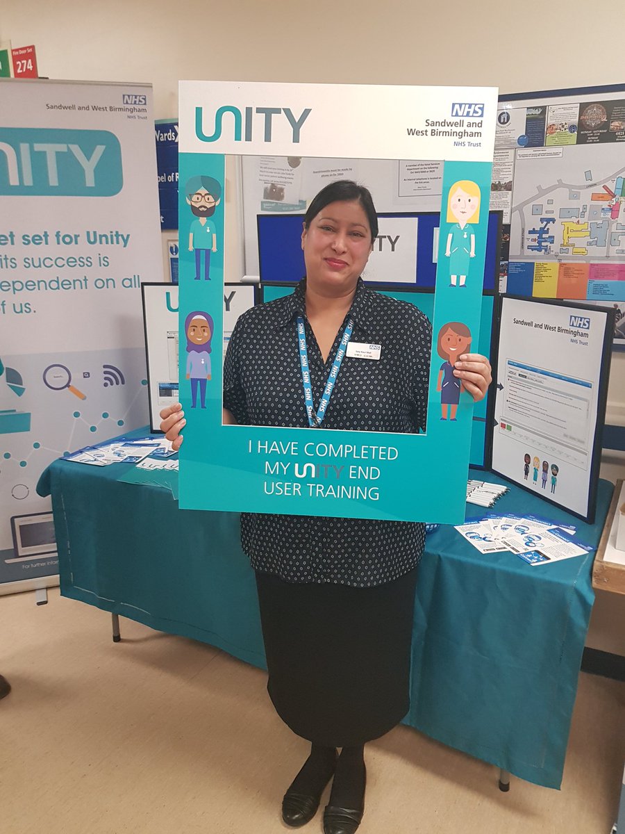 SWBH Clinical Informatics Team (@swbhteam) on Twitter photo We are here!!, Unity Roadshows at Sandwell Hospital by the Main Lift. Come down and vist we have plenty of goodies and great energy #Unity <a href="/SwbhTeam/">SWBH Clinical Informatics Team</a> <a href="/SWBHnhs/">SWB NHS Trust</a> <a href="/CernerUK/">CernerUK</a> <a href="/NHSDigital/">NHS England Transformation</a> pic.x.com/e3e0jenMvx We are here!!, Unity Roadshows at Sandwell Hospital by the Main Lift. Come down and vist we have plenty of goodies and great energy #Unity <a href="/SwbhTeam/">SWBH Clinical Informatics Team</a> <a href="/SWBHnhs/">SWB NHS Trust</a> <a href="/CernerUK/">CernerUK</a> <a href="/NHSDigital/">NHS England Transformation</a> pic.x.com/e3e0jenMvx