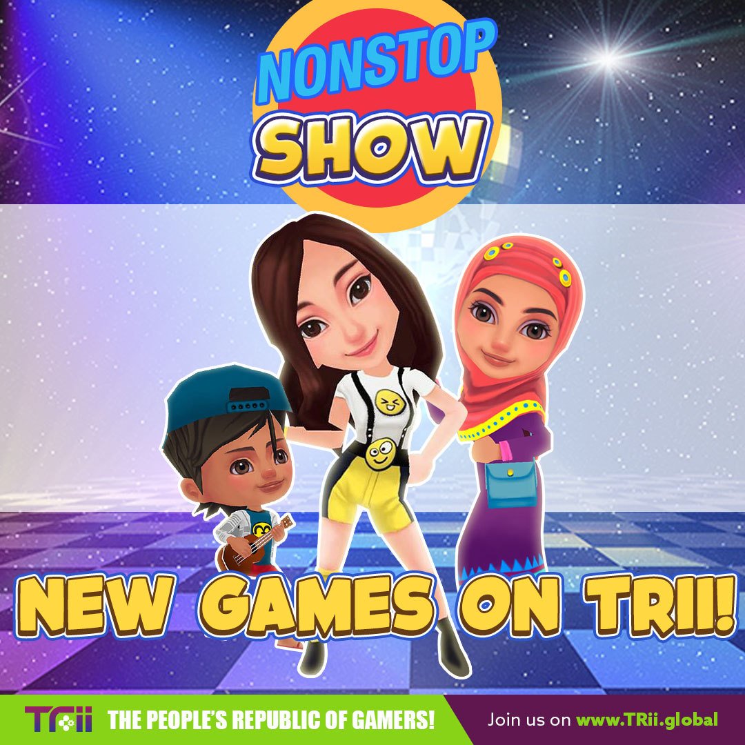 TRiiGlobal's tweet photo. Hi Twigsters!

Don't forget to log in today, because Nonstop Show game will be live on service at TRii today!

Install and test Nonstop Show game to get reward points!

Stay tune on TRii and don't miss the chance!

-TRii Team-

#NewGame #CasualGame #NonstopShow #gamers  #gamedev https://t.co/xcIPVZr1DC