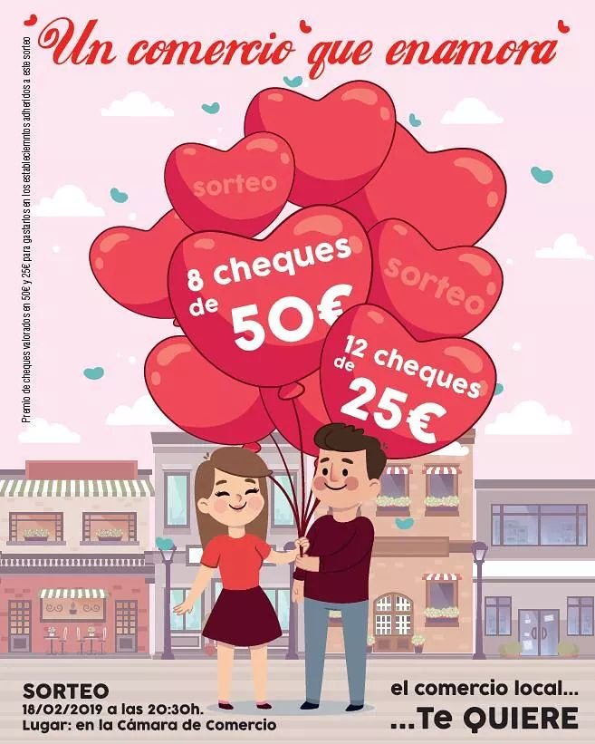 MARTADECASTRO79's tweet photo. Este San Valentin, tu comercio local te quiere!! ❤❤ Haz tus compras en cualquiera de los establecimientos que participamos y entra en el sorteo de fantásticos regalos!! 😍 #leonesp #14febrero #uncomercioqueenamora https://t.co/GPHUUWzrj0