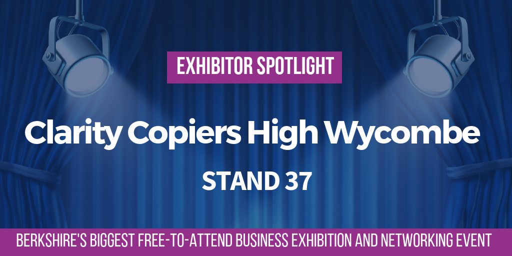 ReadingExpo's tweet photo. Have you met @ClarityCopiers ? They’ll be on Stand 37 at the Reading Business Expo, please drop by and say #Hello https://t.co/bwcnUUKYc4 #ReadingExpo https://t.co/YKNpIRa6pm