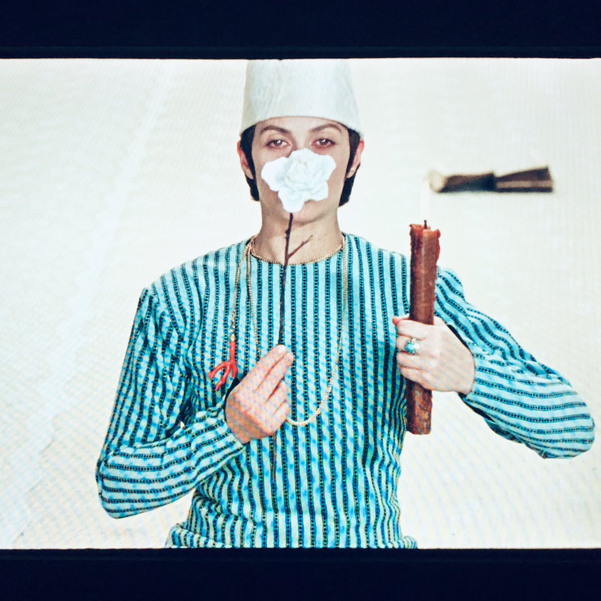 IFFR's tweet photo. TEMPLE OF CINEMA #1: SAYAT NOVA OUTTAKES
Today is your last chance to see #DanielBird's exhibition in the @arminius church, he's restored hours of original outtakes of #SergeiParajanov's The Colour of Pomegranates. Open 11:00-20:00, free admission.
https://t.co/m1r9R53YHV https://t.co/WIFjR3xs0D