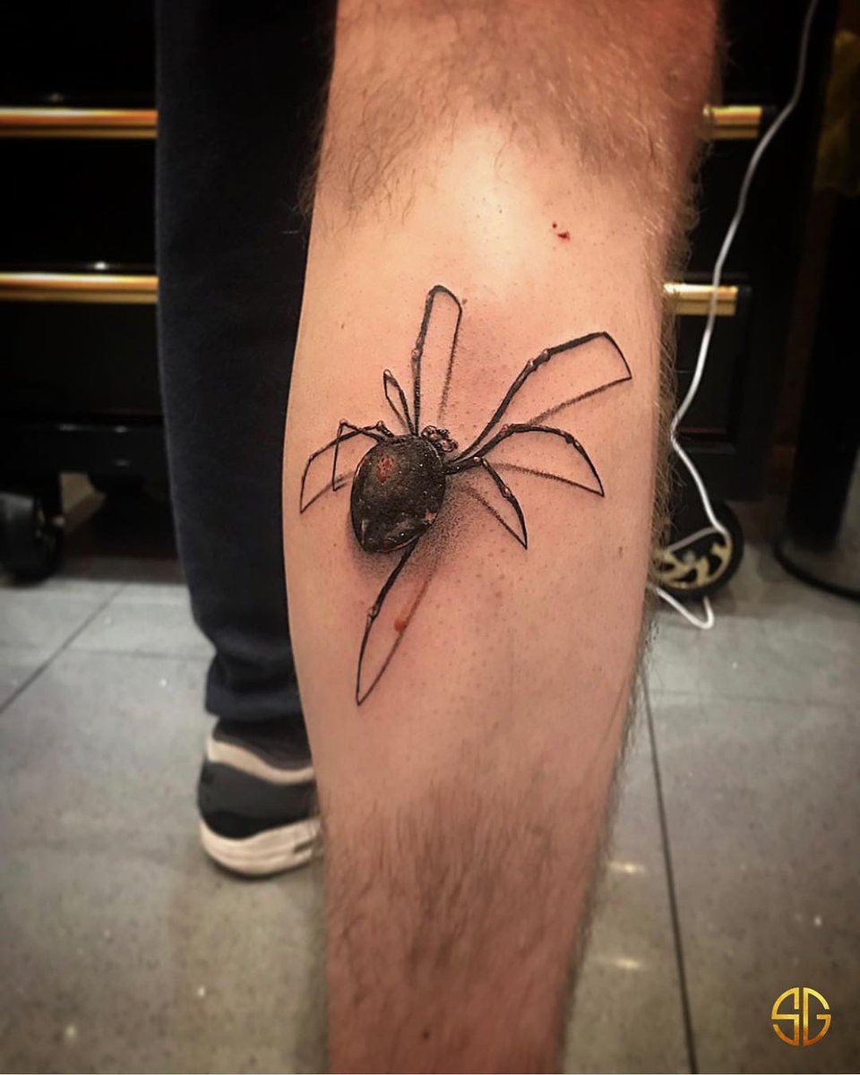 Nice Realistic Spider Neck Tattoo  Spider tattoo Neck tattoo Picture  tattoos