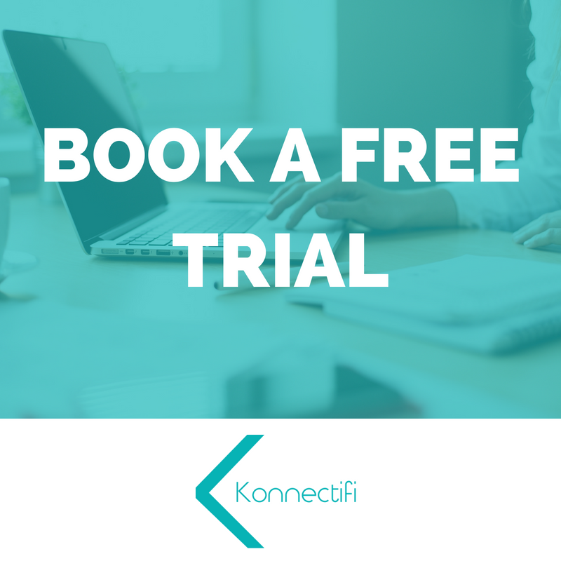 Konnectifi's tweet photo. Looking to join Konnectifi but just can't commit to the decision? Book our 21 day free trial and you soon will! https://t.co/EVInVGZcjo