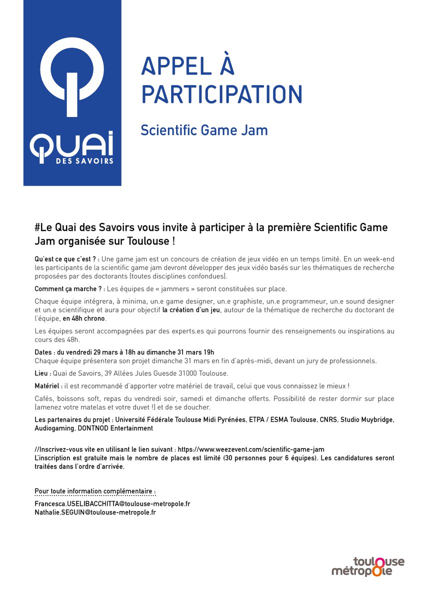 Quai Des Savoirs tweet media