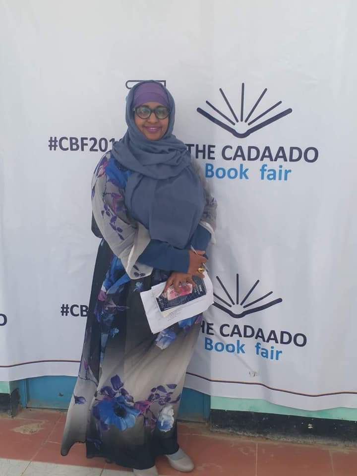 theindhayare's tweet photo. Congrats Muna M. Dirshe for being the Executive Director of @CadaadoBookFair, well done. https://t.co/nPrsfmUiWo