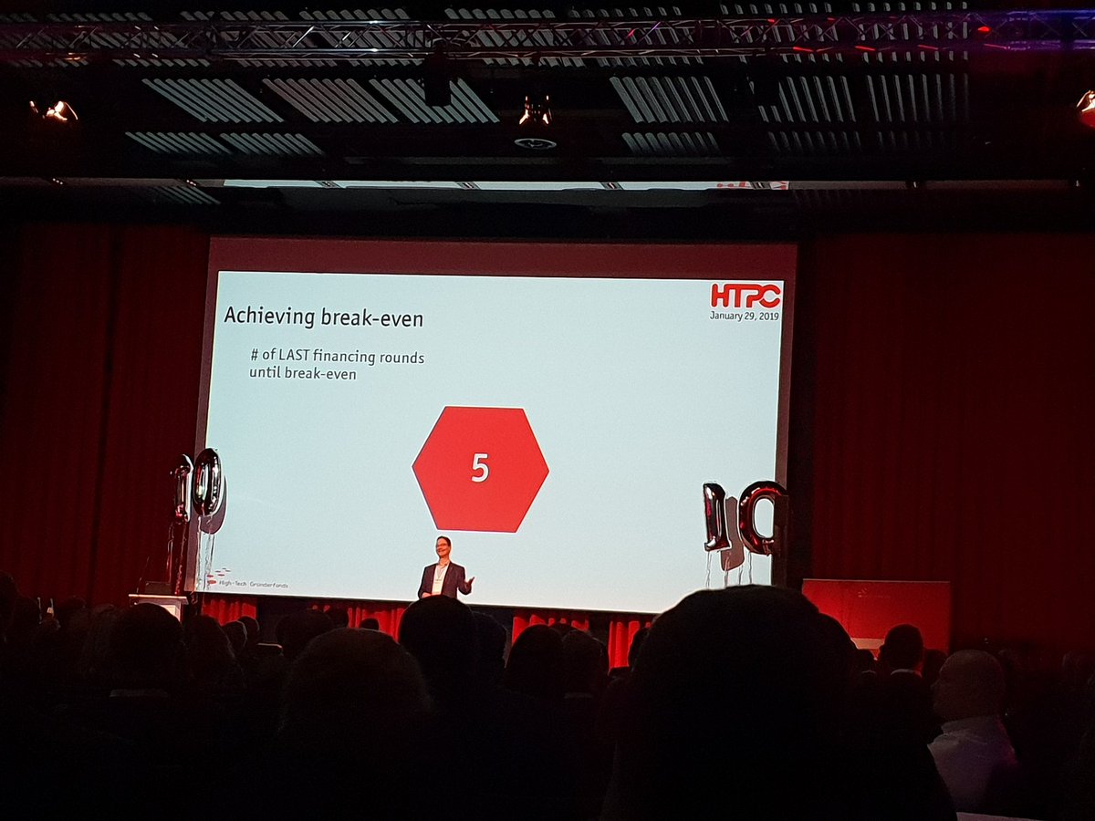 meikyworldwide's tweet photo. How many "last rounds" before a break even? 5 "very last financing rounds" says @HTGF CEO @Justdoitalex 😂

#VentureCapital #startups #htpc19 https://t.co/VVFvlOWtz5