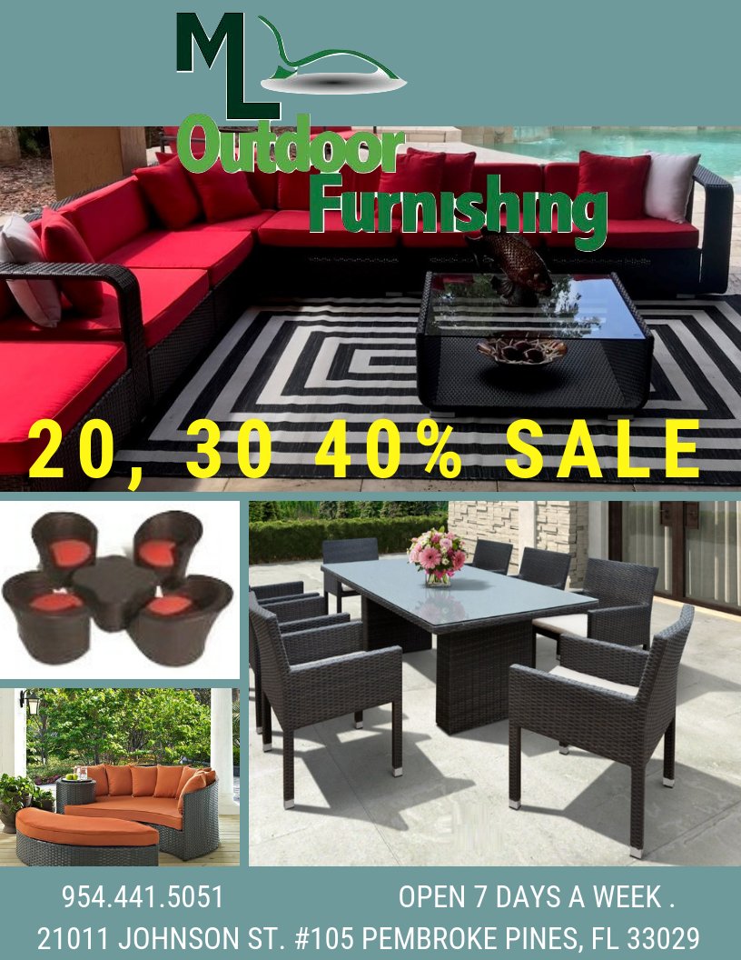 MLOUTDOOR's tweet image. SUPER SALE MUST MOVE INVENTORY! #OUTDOORPATIOFURNITURE #LOUNGEINSTYLE #PARTIES #SuperBowLIII #Pools #hotels #Deals #LOUNGERS #SOFASETS #DININGTABLES