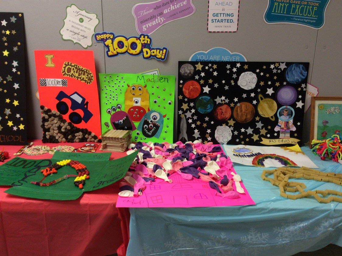 100th Day of School Projects