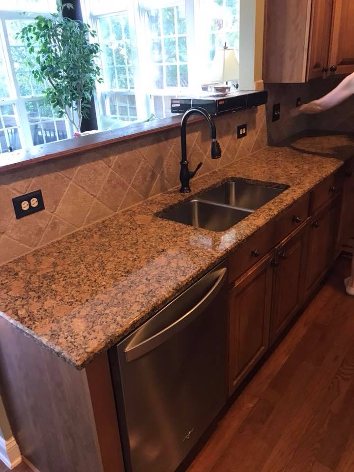 ApexMarble1's tweet photo. - Two examples of on Site fabrication and cabinet modification-conversion from stainless steel undermount to a Kohler farm sinks https://t.co/EoaSMtVaF8