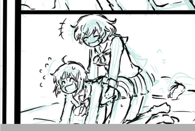 セックスごっこで無邪気に戯れてるみほゆか描いてます。
6pって言ったけどやっぱり4pでまとまちゃいます。 