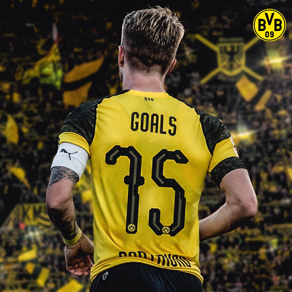BVB's tweet photo. Heute: 7️⃣5️⃣ Tore.

Morgen❓😏 https://t.co/bAycv45Wiv