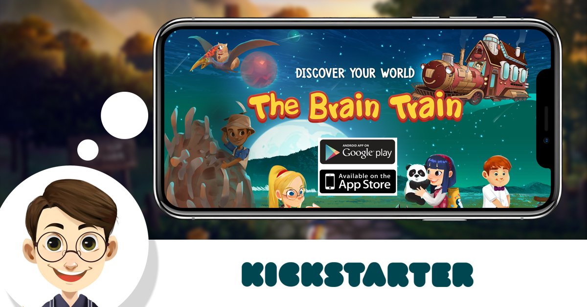 BrainTrainApp's tweet image. 🚂 Isn't it frustrating when kids aren't being productive with screen time?
Here's our solution... NOW ON KICKSTARTER! ✨
The Brain Train is an educational mobile game that grows kids' general knowledge and teaches practical life skills!
bit.ly/BrainTrainKick…