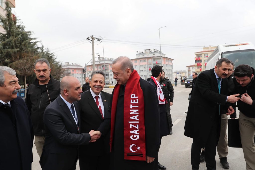 Gaziantep Aday Tanıtım Toplantısında Sayın Cumhurbaşkanımız ile görüşme fırsatımız oldu. Rabbim sağlık güç kuvvet versin İnşallah.