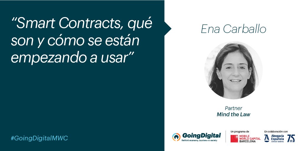 mindthelaw's tweet photo. El próximo día 31 de enero nuestra socia @enacarballo participará en el Programa "Liderando la transformación digital en el sector de la abogacía - II".
Os dejamos el enlace con toda la información.
https://t.co/KWms9LcGfe
@GoingDigitalMWC https://t.co/lWfXALDQyA