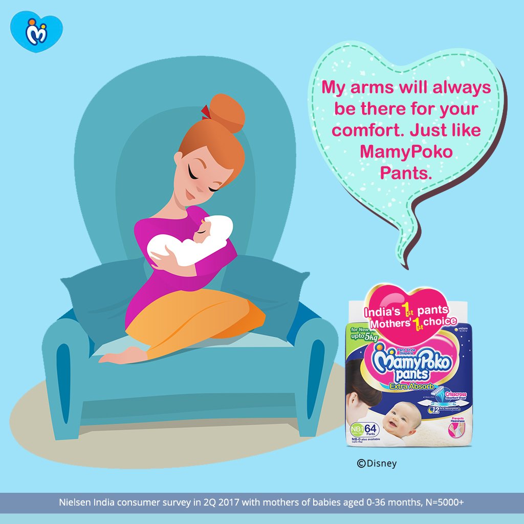 MamyPokoIN's tweet photo. We trust Mammies to make the best choice for their babies. And that's why they choose MamyPoko Pants for their little ones!
#MamyPoko #Unicharm #MotherFirstChoice https://t.co/d36FgYkBsO