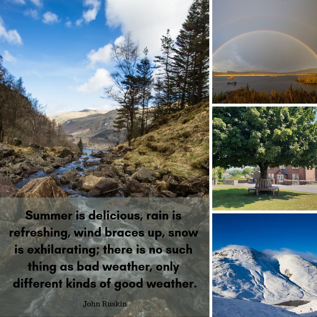 CumbrianRambler's tweet photo. Continuing my tribute to Cumbrian writers for #NationalStorytellingWeek here's one from Ruskin &amp; I LOVE his mindset. The weather will do what the weather will do so we may as well find a way to enjoy it.

#Cumbria #LakeDistrict #WritingCommunity #author #weather https://t.co/uEYFCswbql