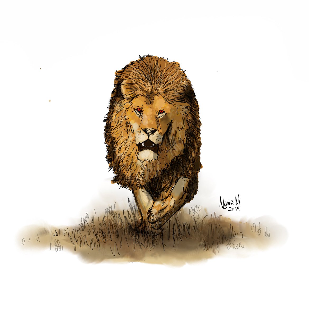 NgairaM's tweet image. The Big 5: Lion

The lion is among my favorite animals. Drawing the king of the jungle was quite fun.

Who is your favorite animal?

#NgairaM #thebig5 #Lion