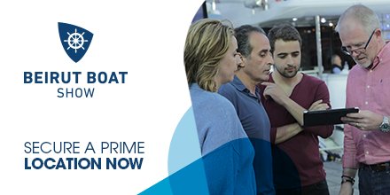 BeirutBoat's tweet photo. Fire up your business this year at Lebanon’s exclusive International Boat and Super Yacht Show. Book your space now on https://t.co/iNJUyBcN4Q! https://t.co/1aIlH0cs62