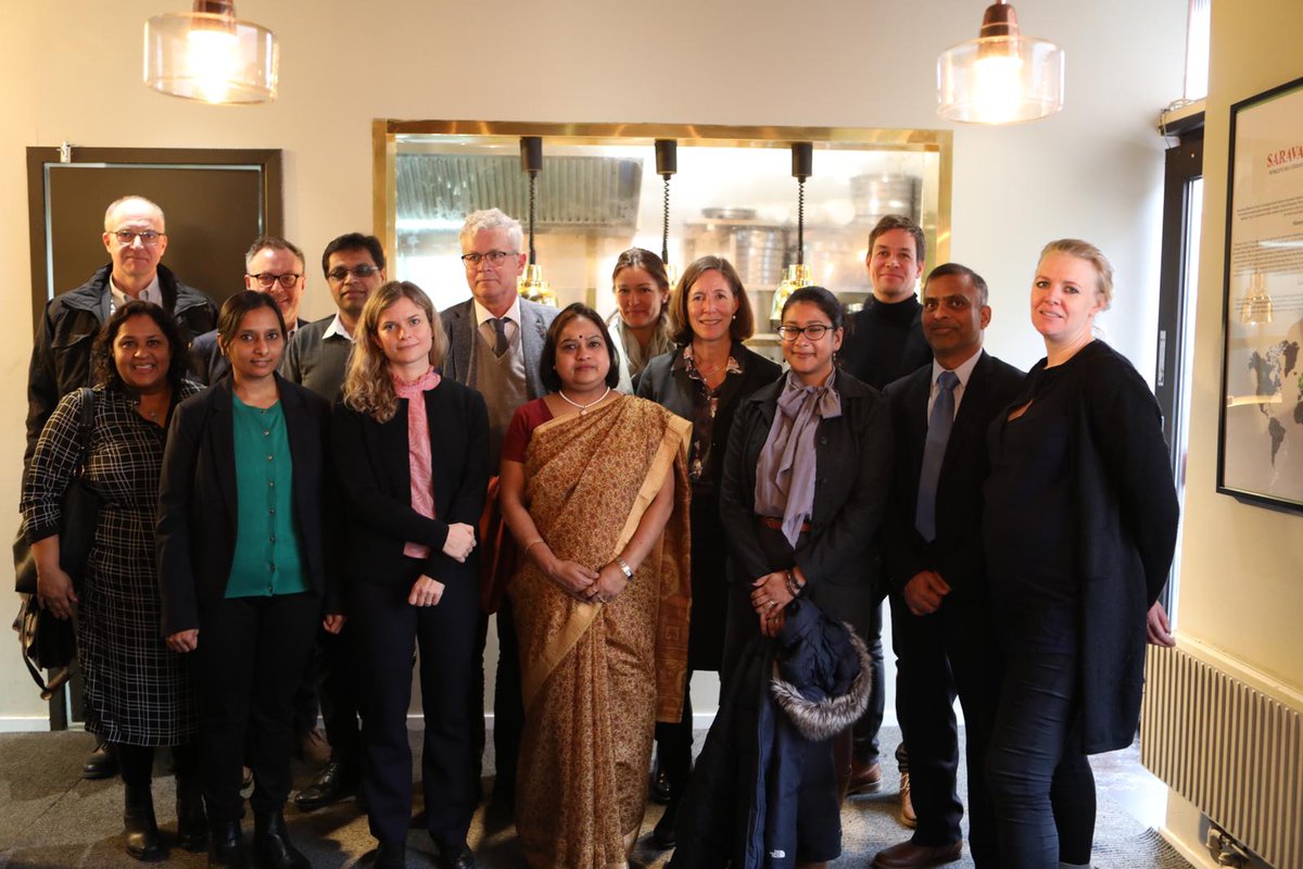 #Swecare in full prep for upcoming #Triplehelix #healthcare delegation headed by H.E. <a href="/lenahallengren/">Lena Hallengren</a> to #India with @socdep, <a href="/SwedeninIndia/">Sweden in India</a> <a href="/BusinessSweIND/">Business Sweden IND</a>, Anita Shukla, Counsellor <a href="/IndiainSweden/">India in Sweden</a> Did you know that 🇸🇪-🇮🇳celebrates 🔟yrs of close collaboration within health care
