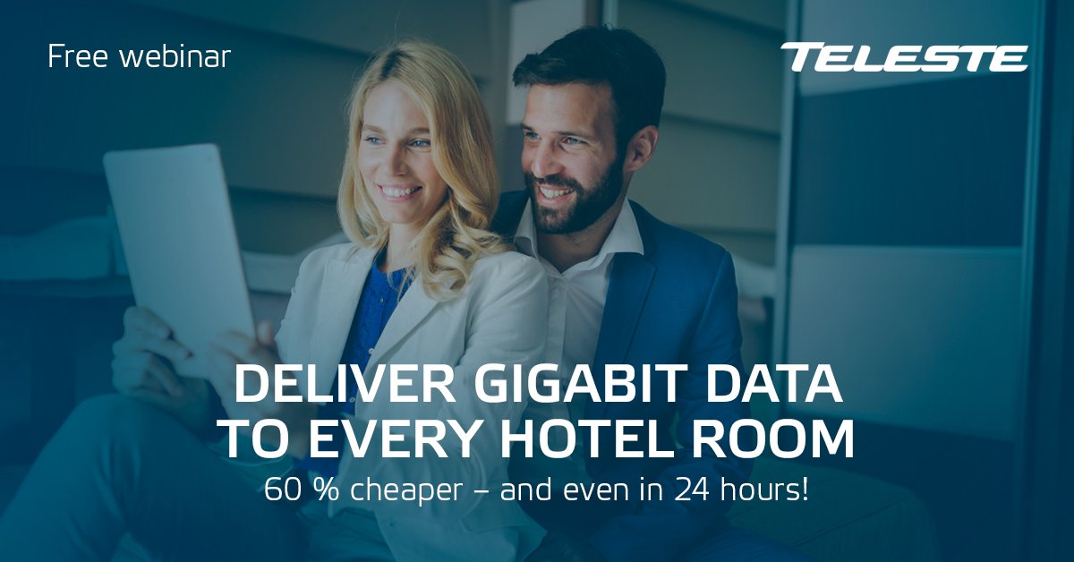 Deliver Gigabit data to every #hotel room 60 % cheaper – and even in 24 hours. Learn about the benefits of utilising the existing coaxial cabling for high-speed data network in hotels on our #webinar recording! vimeo.com/262192571  #Hotelwifi #hitec #docsis #Hospitality