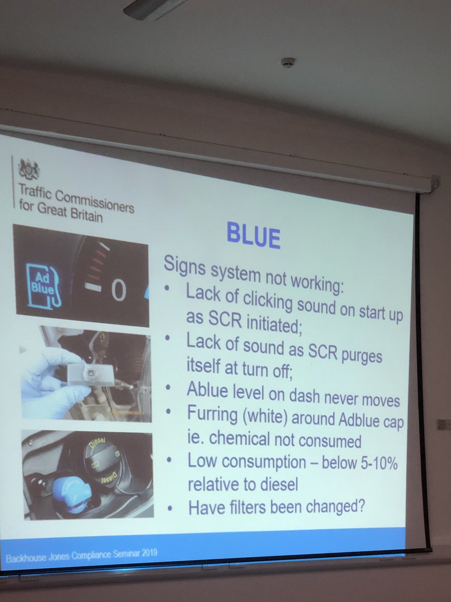 backhousejones's tweet photo. Examiner’s tips on how to spot when your Adblue system isn’t working: #Adblue #Compliance #BackhouseJones https://t.co/oT8RnI3M0y