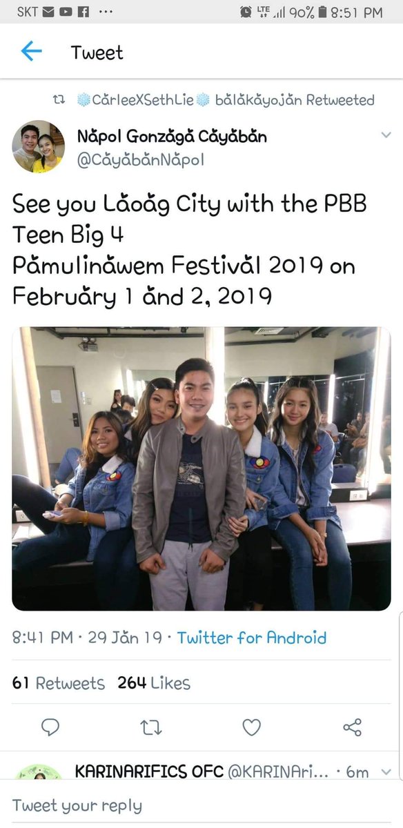 RevillaAce's tweet photo. @EilrahcNaba @PrinceJ67427081 Hajha same here po sa mga OFW pang paalis stress Si Lie at SethLie
May aabangan nanamn  tyo Mall Tour ng BIG Four
#GetWellSoonANGELIE https://t.co/d0xKh9MncB
