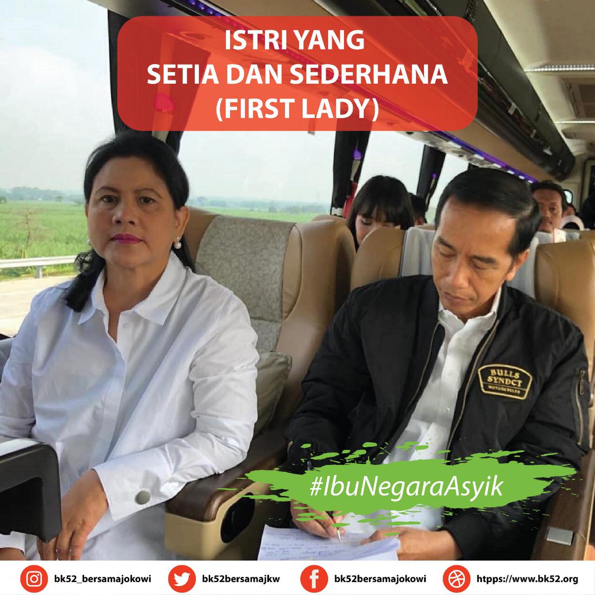 #IbuNegaraAsyik 
#JokowiKHMakrufAminMenang2019 
#01IndonesiaMaju