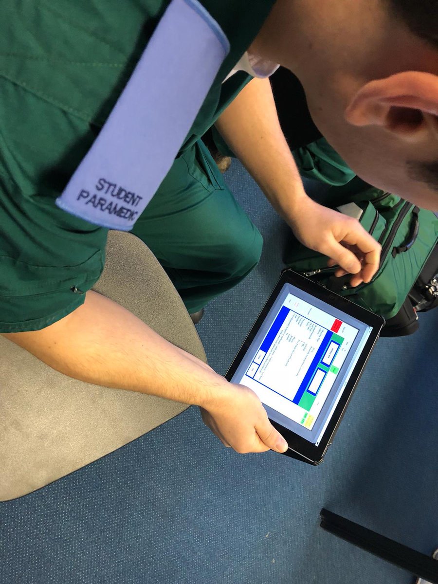 SHU Paramedic tweet media