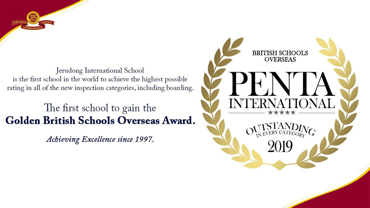 JISBrunei's tweet photo. We are proud to announce, after British Schools Overseas (BSO) Inspection, we are 1st Int' school in WORLD to achieve highest possible rating in ALL new inspection categories, incl' boarding. 1st school to gain the Golden British Schools Overseas Award. #JISINspires #JISRespects https://t.co/z8RRw0EZBL