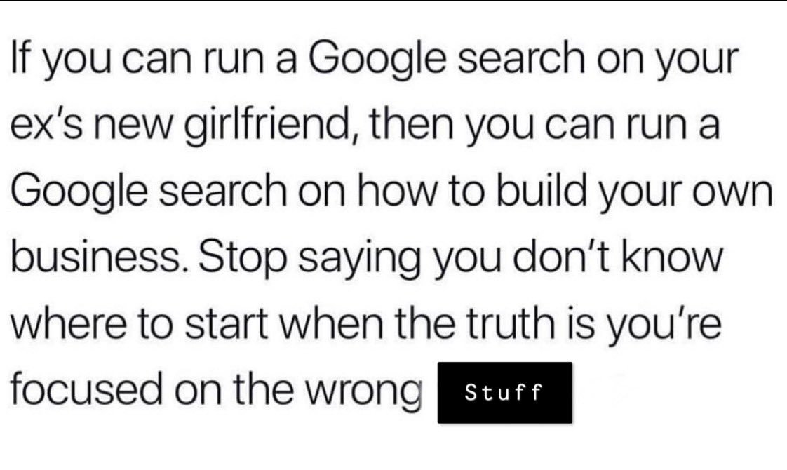 Quit saying you don’t have ⏰ Make things happen this week!