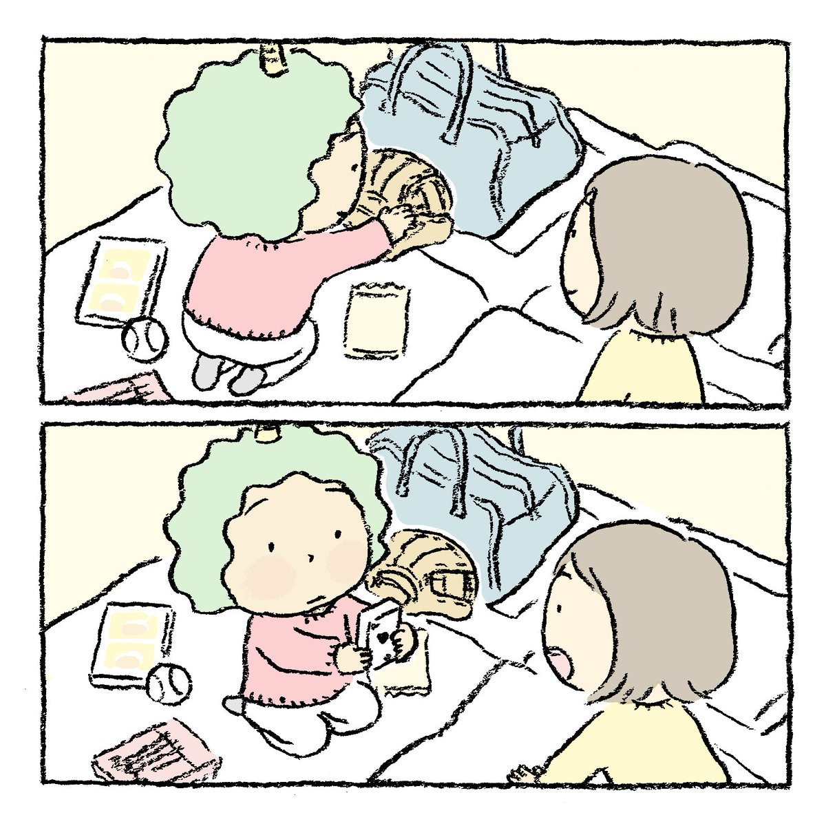 オニくん荷物おおくない？
#鬼の子 #節分ホリデーウィーク 
