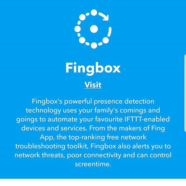 domotiquehome's tweet photo. Activity #fingbox est disponible sur #ifttt
Plus de 30 #applets il faut tester ça rapidement :) #domotiquehome #domotique #smarthome #iot #diy #security https://t.co/u4VfRbsNS1