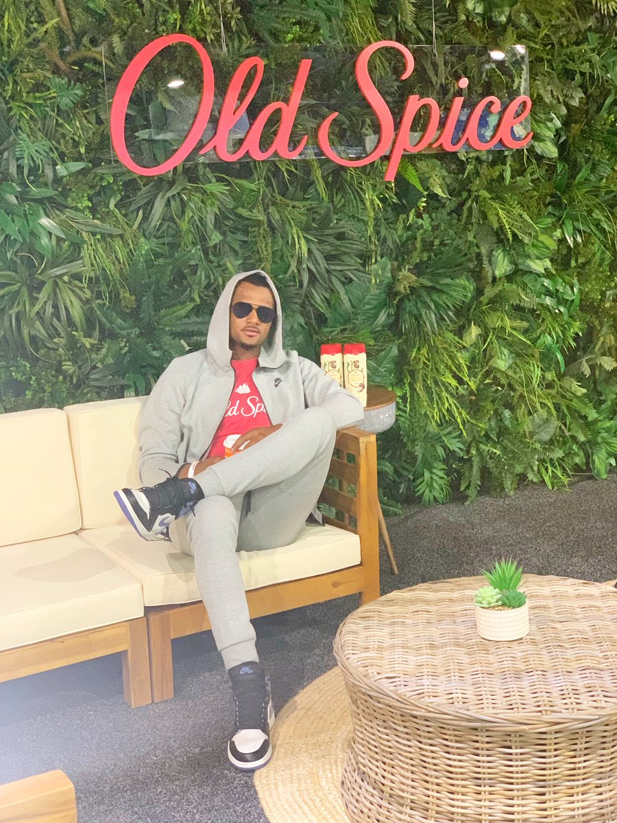ATL! Come say hi TODAY at 3:30pm in the @OldSpice Fresher Collection Green Room at #SBLIII Media Center (GWCC Bldg A) #MenHaveSkinToo #SponsoredObviously