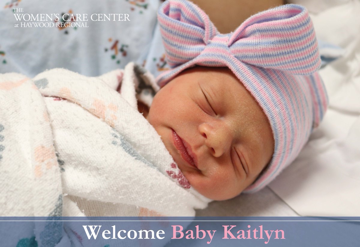 HaywoodRegional's tweet photo. Our Women's Care Center would like to welcome some of our newest babies! If you're planning on delivering at HRMC, be sure to talk to your nurse about the exciting ways we welcome new additions to our unit. #ExpertsinDeliveringJoy #HayBaby #MyHaywoodRegional https://t.co/x0a8a7sh6D