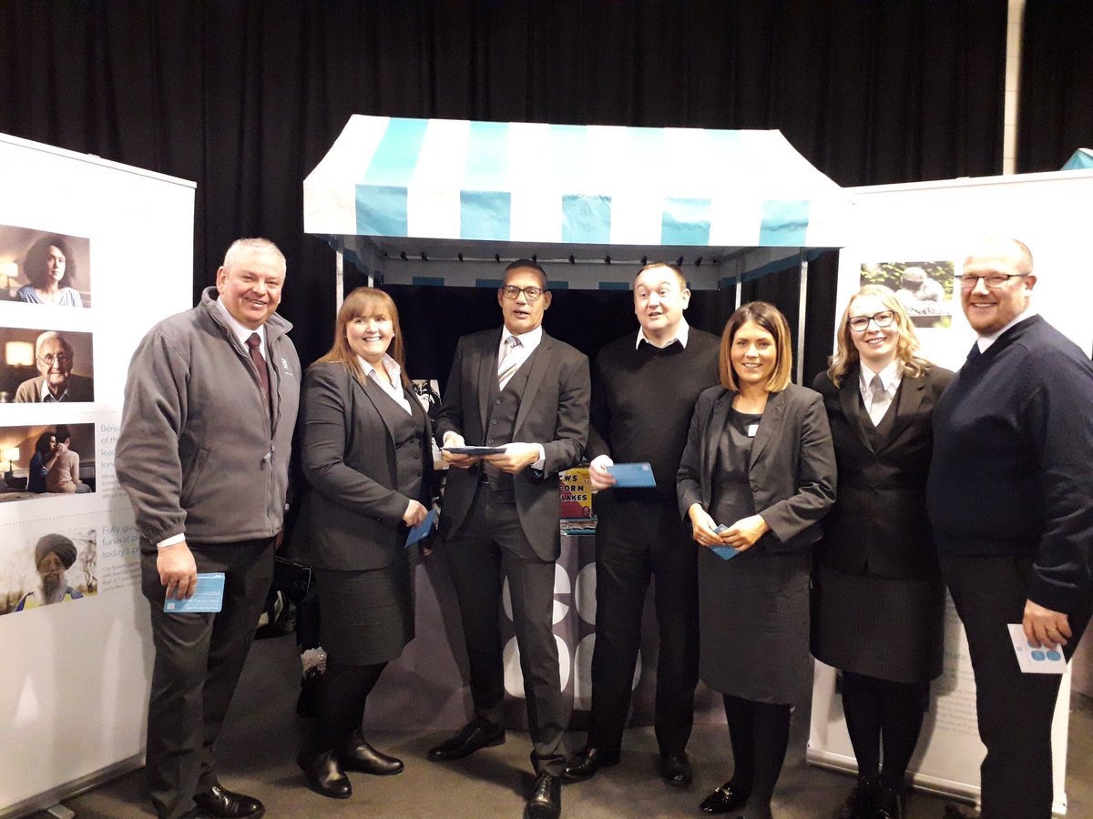 Scottish colleagues ready  to be part of #onecoop at the coop food conference today in Glasgow  SECC great to get a chance  to speak to our food colleagues about our products and services @CoopFuneralcare