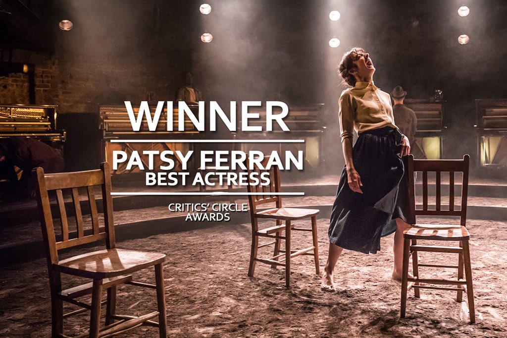 Congratulations to the remarkable Patsy Ferran for her Critics’ Circle Awards win for Best Actress.

#SummerandSmoke #CriticsCircleAwards