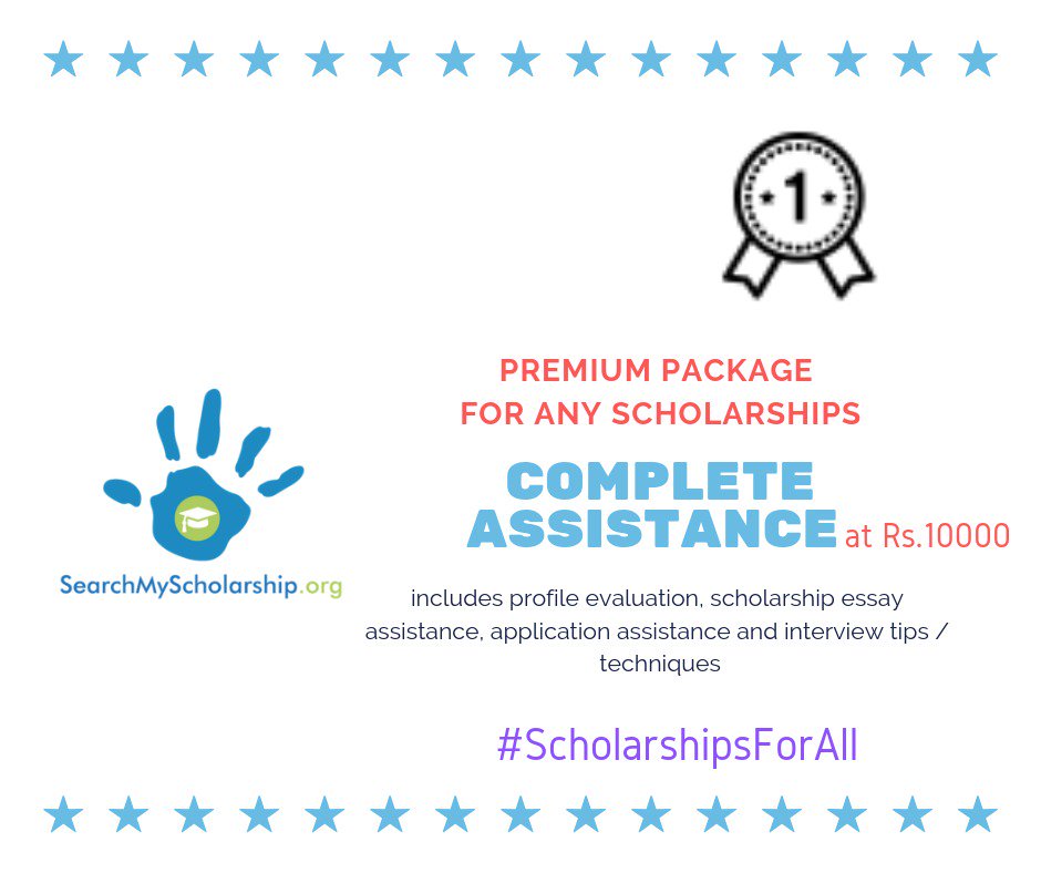 SMSOrgOfficial's tweet photo. Complete Scholarship Assistance - Premium 
 Study India / Abroad - Rs. 10000 
 Contact us in whatsapp: +91-9355306455

#SearchMyScholarship 
#ScholarshipsForAll 
#KnowYourScholarships https://t.co/8yGjHkzY1v