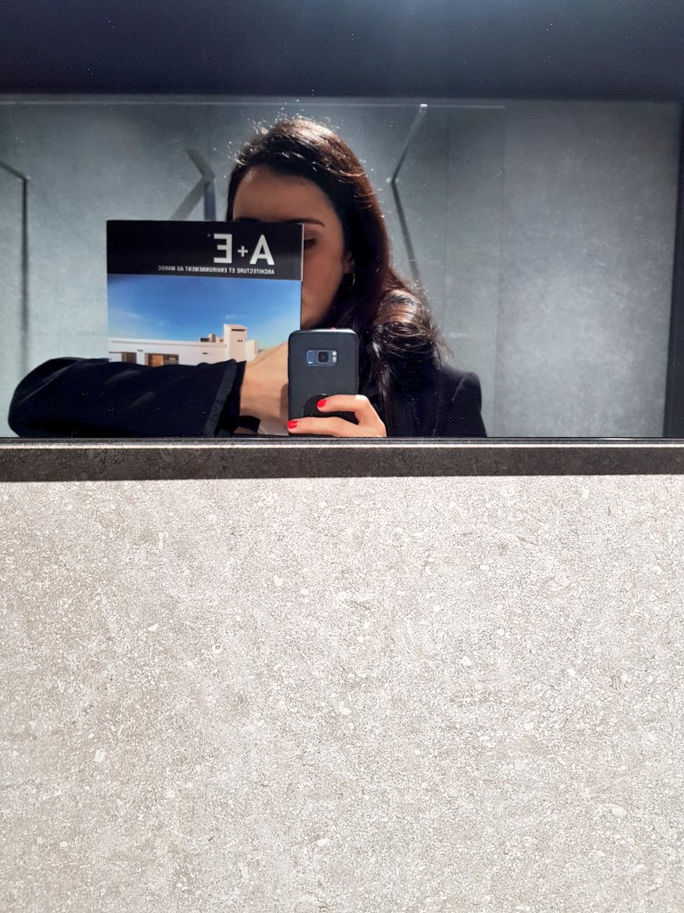 aemagazine's tweet photo. Hello 🖤 #Azuvi #cevisama19 #tileofspain19 #archilovers #architecture @Cevisama @TileofSpain https://t.co/XVOf3Q1Un3