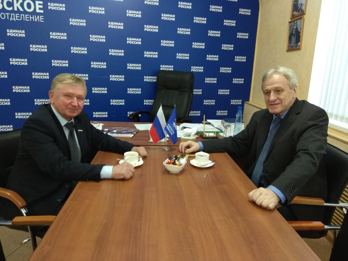 Обсудили с секретарем Ивановского регионального отделения партии #ЕдинаяРоссия, зампредом регионального парламента В.С. Гришиным ход реализации партпроектов в #ИвановскаяОбласть и ряд других вопросов партийной повестки #ЕР37