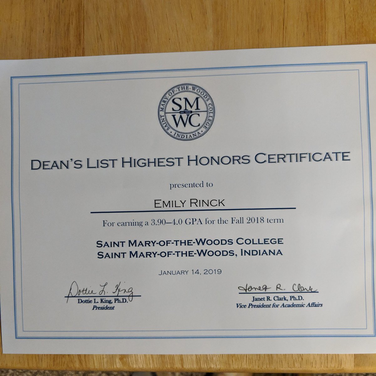 EmmyK627's tweet image. Hard work is paying off... #futureteacher #smwc #vcsc